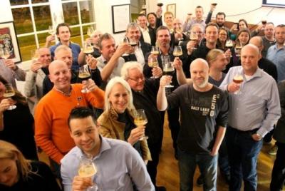 Record aantal bierambassadeurs proostten voor lustrum StiBON